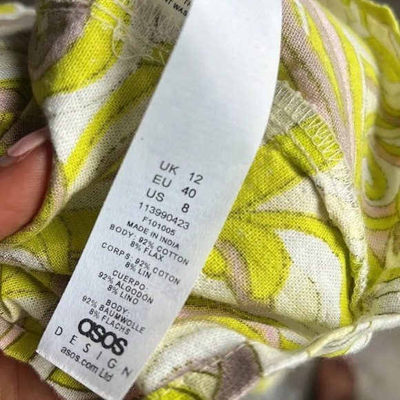 ASOS '60s Swirl Cutout Mini Sundress - Picture 13 of 13